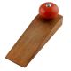Orange Black Crackle Wooden Door Stopper
